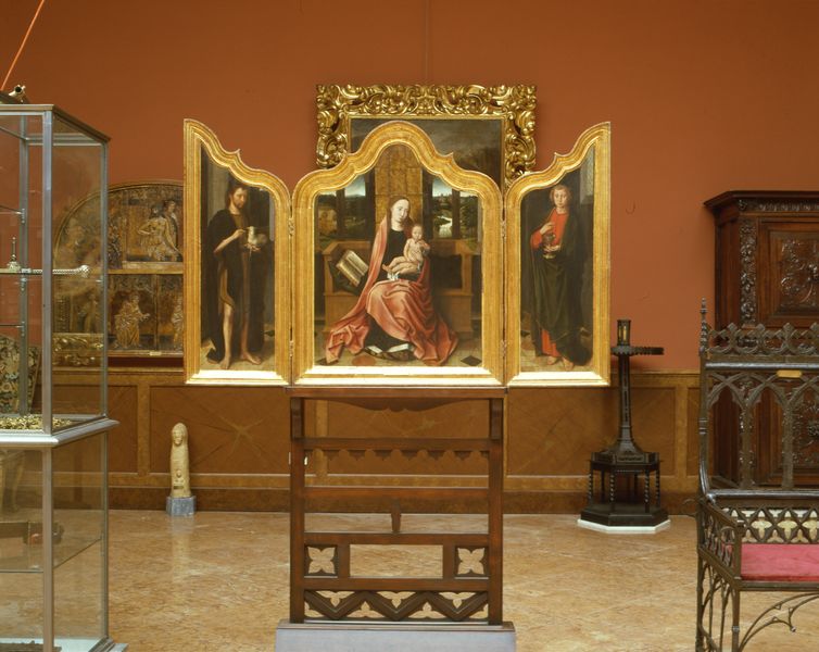 Sala fiamminga (foto L. Ghirri)